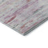 5' X 8' Blush And Ivory Abstract Washable Area Rug With UV Protection