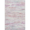 8' X 10' Blush And Ivory Abstract Washable Area Rug With UV Protection