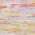 5' X 8' Coral Yellow And Ivory Abstract Washable Area Rug With UV Protection