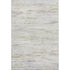 5' X 8' Ivory And Beige Abstract Washable Area Rug With UV Protection