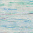 8' X 10' Teal And Ivory Abstract Washable Area Rug With UV Protection