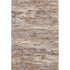 8' X 10' Terra Cotta Beige And Teal Abstract Washable Area Rug With UV Protection