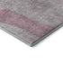 5' X 8' Blush And Gray Abstract Washable Area Rug With UV Protection