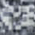5' X 8' Denim Blue And Gray Abstract Washable Area Rug With UV Protection