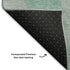 5' X 8' Teal Purple And Gray Abstract Washable Area Rug With UV Protection