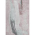 5' X 8' Blush Gray And Ivory Abstract Washable Area Rug With UV Protection