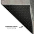 5' X 8' Blush Gray And Ivory Abstract Washable Area Rug With UV Protection