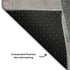 8' X 10' Blush Gray And Ivory Abstract Washable Area Rug With UV Protection