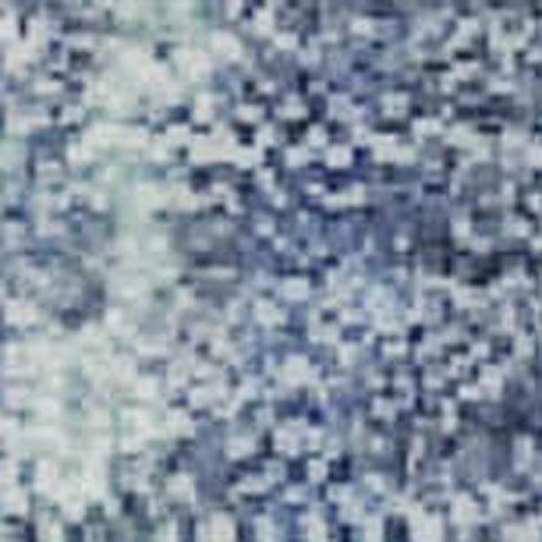 5' X 8' Denim Blue Gray And Ivory Abstract Washable Area Rug With UV Protection