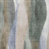 5' X 8' Beige Blue And Ivory Abstract Washable Area Rug With UV Protection