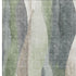 8' X 10' Fern Green Beige And Gray Abstract Washable Area Rug With UV Protection