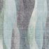 8' X 10' Teal Plum And Ivory Abstract Washable Area Rug With UV Protection