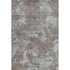 5' X 8' Brown And Gray Abstract Washable Area Rug With UV Protection