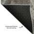5' X 8' Brown And Gray Abstract Washable Area Rug With UV Protection