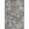 8' X 10' Brown And Gray Abstract Washable Area Rug With UV Protection