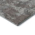 8' X 10' Brown And Gray Abstract Washable Area Rug With UV Protection