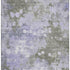 8' X 10' Lavender And Taupe Abstract Washable Area Rug With UV Protection