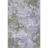 8' X 10' Lavender And Taupe Abstract Washable Area Rug With UV Protection