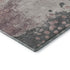 5' X 8' Blush Beige And Sage Abstract Washable Area Rug With UV Protection