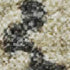 5' X 8' Rust Beige And Blue Abstract Washable Area Rug With UV Protection