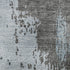 9' X 12' Teal And Taupe Abstract Washable Area Rug With UV Protection
