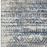 8' X 10' Blue Gray And Beige Moroccan Washable Area Rug With UV Protection