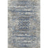 8' X 10' Blue Gray And Beige Moroccan Washable Area Rug With UV Protection