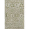 8' X 10' Fern Green And Beige Oriental Washable Area Rug With UV Protection