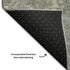 5' X 8' Khaki Blue And Gold Abstract Washable Area Rug With UV Protection