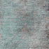 8' Teal And Taupe Abstract Washable Round Rug With UV Protection