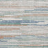 8' X 10' Linen Copper And Ivory Striped Washable Area Rug With UV Protection