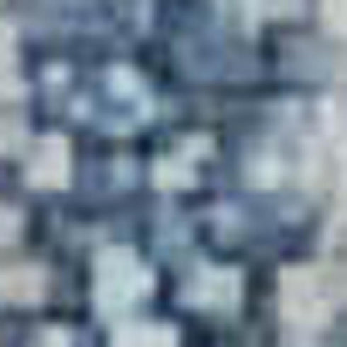 5' X 8' Blue And Gray Geometric Washable Area Rug With UV Protection
