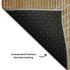 5' X 8' Gold And Beige Geometric Washable Area Rug With UV Protection