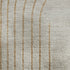 5' X 8' Gold And Beige Geometric Washable Area Rug With UV Protection