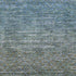 5' X 8' Blue And Taupe Geometric Washable Area Rug With UV Protection