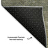 5' X 8' Fern Green And Gray Geometric Washable Area Rug With UV Protection