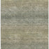 5' X 8' Fern Green And Gray Geometric Washable Area Rug With UV Protection