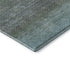 8' X 10' Teal And Brown Geometric Washable Area Rug With UV Protection