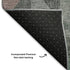 5' X 8' Blush Green And Ivory Geometric Washable Area Rug With UV Protection