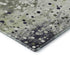8' X 10' Artichoke Green Ivory And Gray Abstract Washable Area Rug With UV Protection