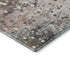 8' X 10' Salmon Ivory And Gray Abstract Washable Area Rug With UV Protection
