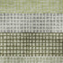 8' X 10' Artichoke Green Ivory And Gray Striped Washable Area Rug With UV Protection