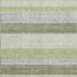 8' X 10' Artichoke Green Ivory And Gray Striped Washable Area Rug With UV Protection