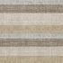 5' X 8' Beige Ivory And Chocolate Striped Washable Area Rug With UV Protection