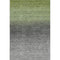 8' X 10' Fern Green Charcoal And Silver Abstract Washable Area Rug With UV Protection
