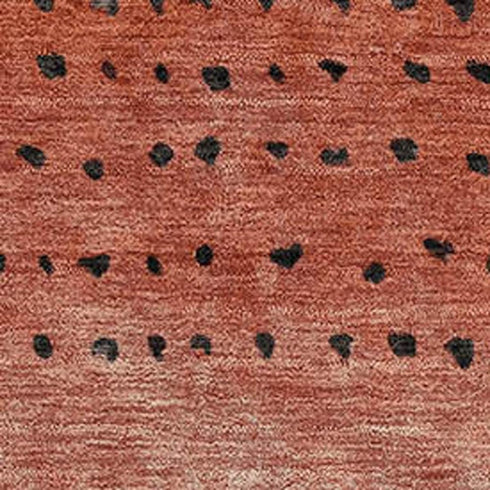 9' X 12' Rust Charcoal And Gray Abstract Washable Area Rug With UV Protection