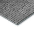 8' Purple Charcoal And Gray Abstract Washable Round Rug With UV Protection