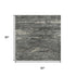 5' X 8' Gold Charcoal And Gray Abstract Washable Area Rug With UV Protection