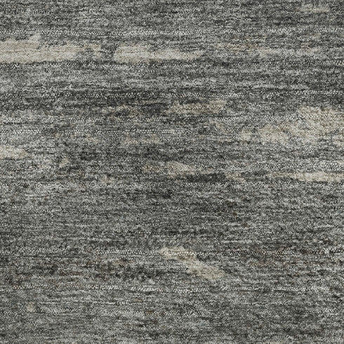 9' X 12' Gold Charcoal And Gray Abstract Washable Area Rug With UV Protection