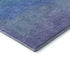 8' Aqua Orange And Copper Ombre Washable Round Rug With UV Protection